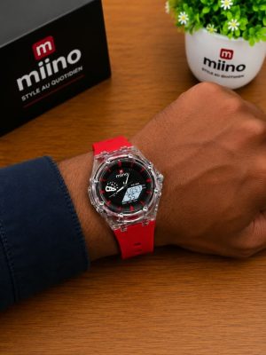Montre analogique et numérique (double affichage)